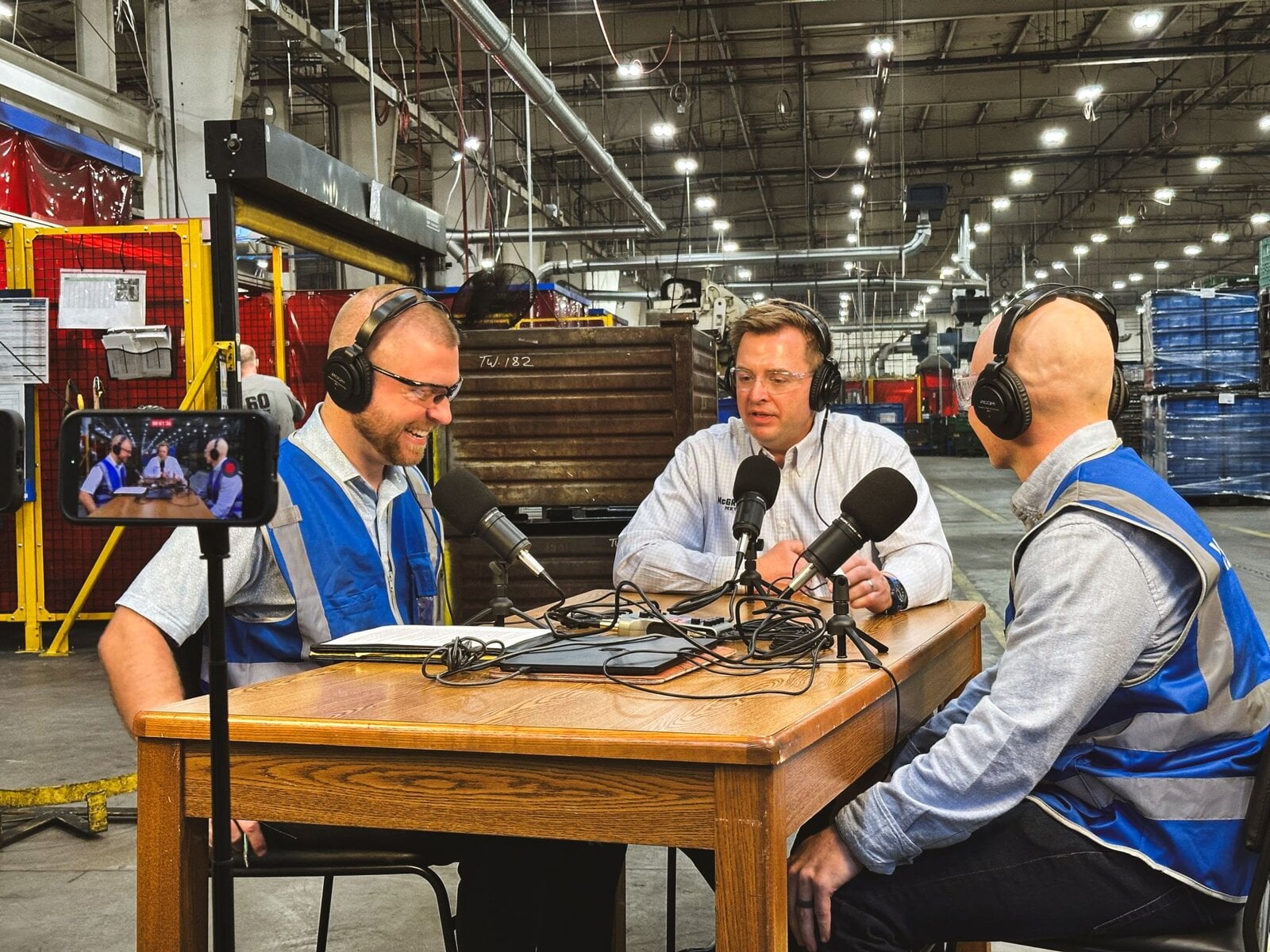 Recording the NextGen Strategies Podcast on location