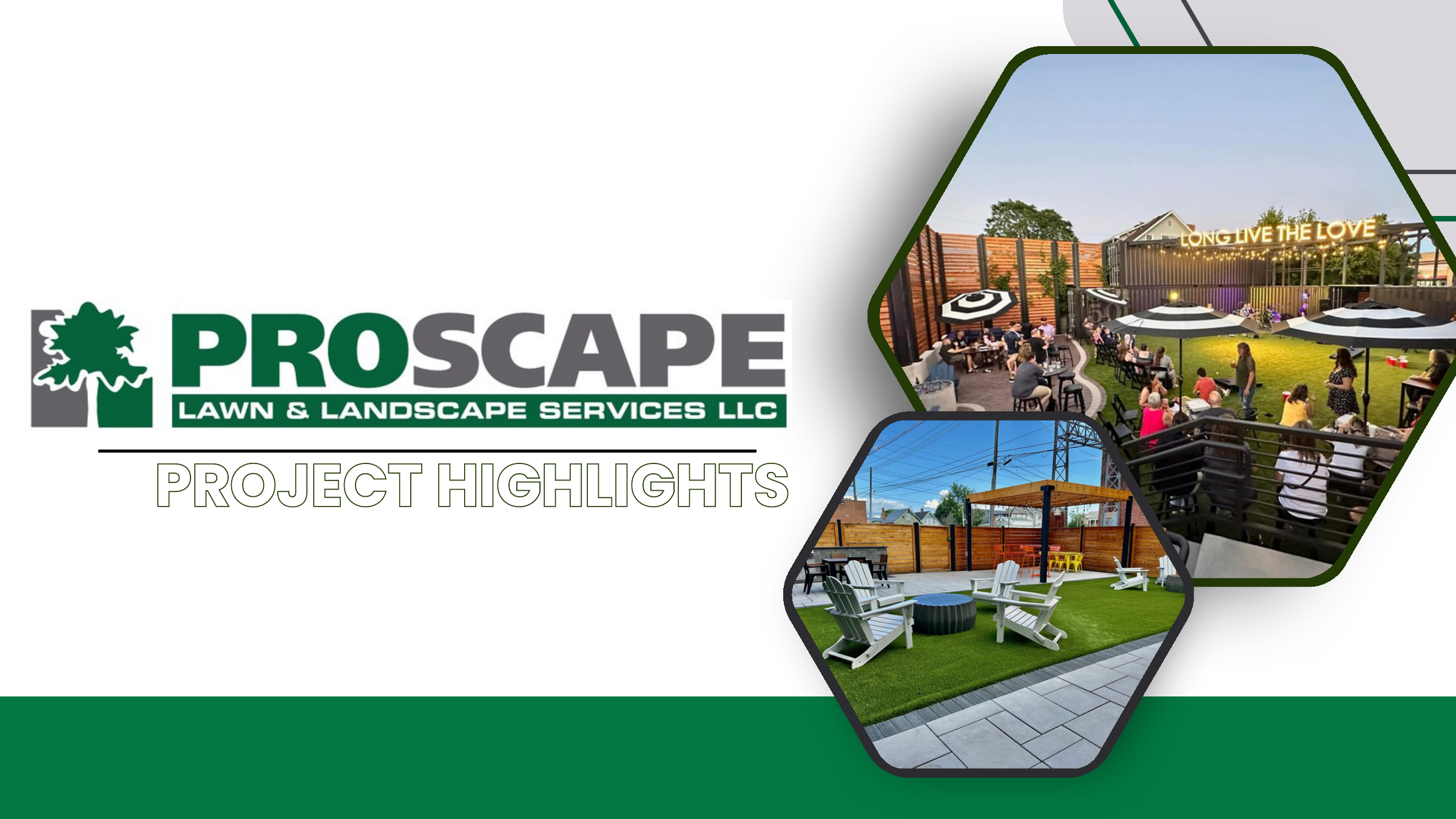 ProScape project highlights sales deck